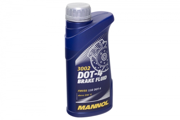 MANNOL Brake Fluid  DOT-4  Bremsflüssigkeit  455g Dose ( 0,5 Liter)